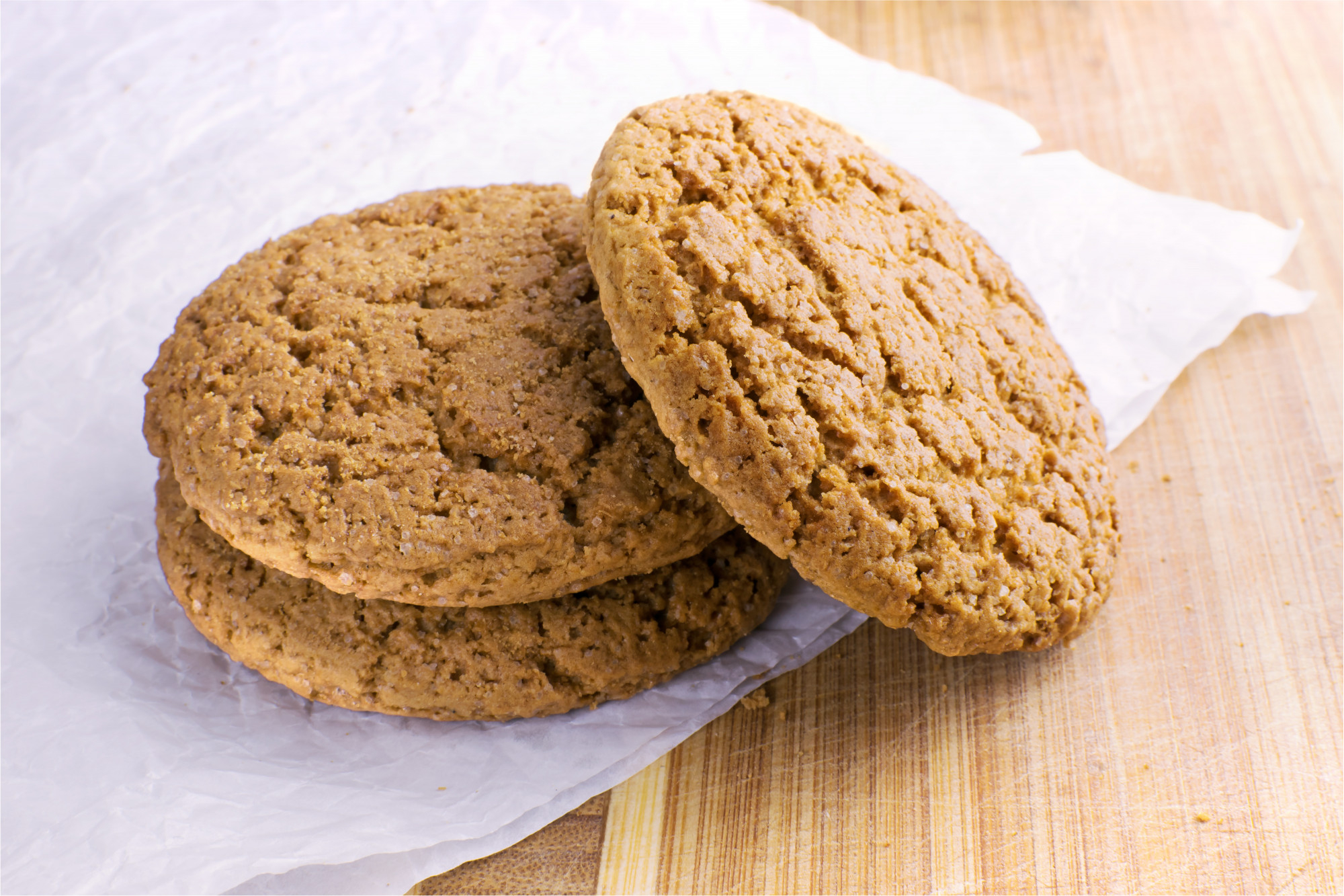 Cookies de grão de bico sem glúten e sem açúcar
