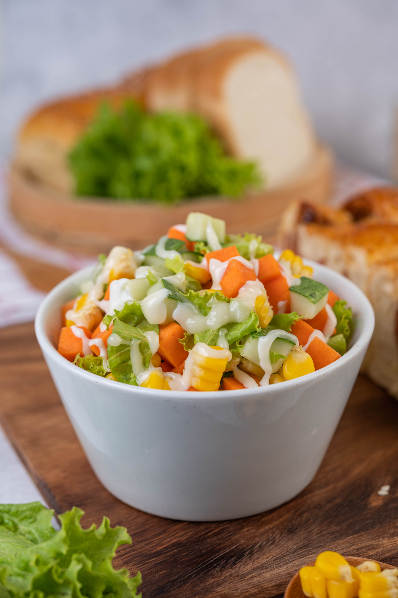 Salada de croutons